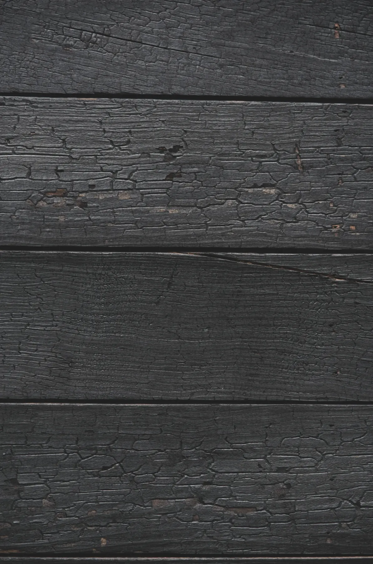 Textura real de madera Kineki carbonizada con Shou Sugi Ban