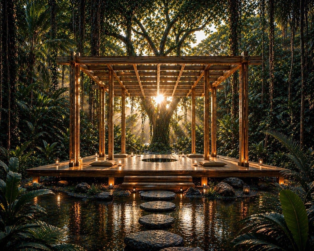 El entorno de Joy Tree Akumal, entre la selva y el agua